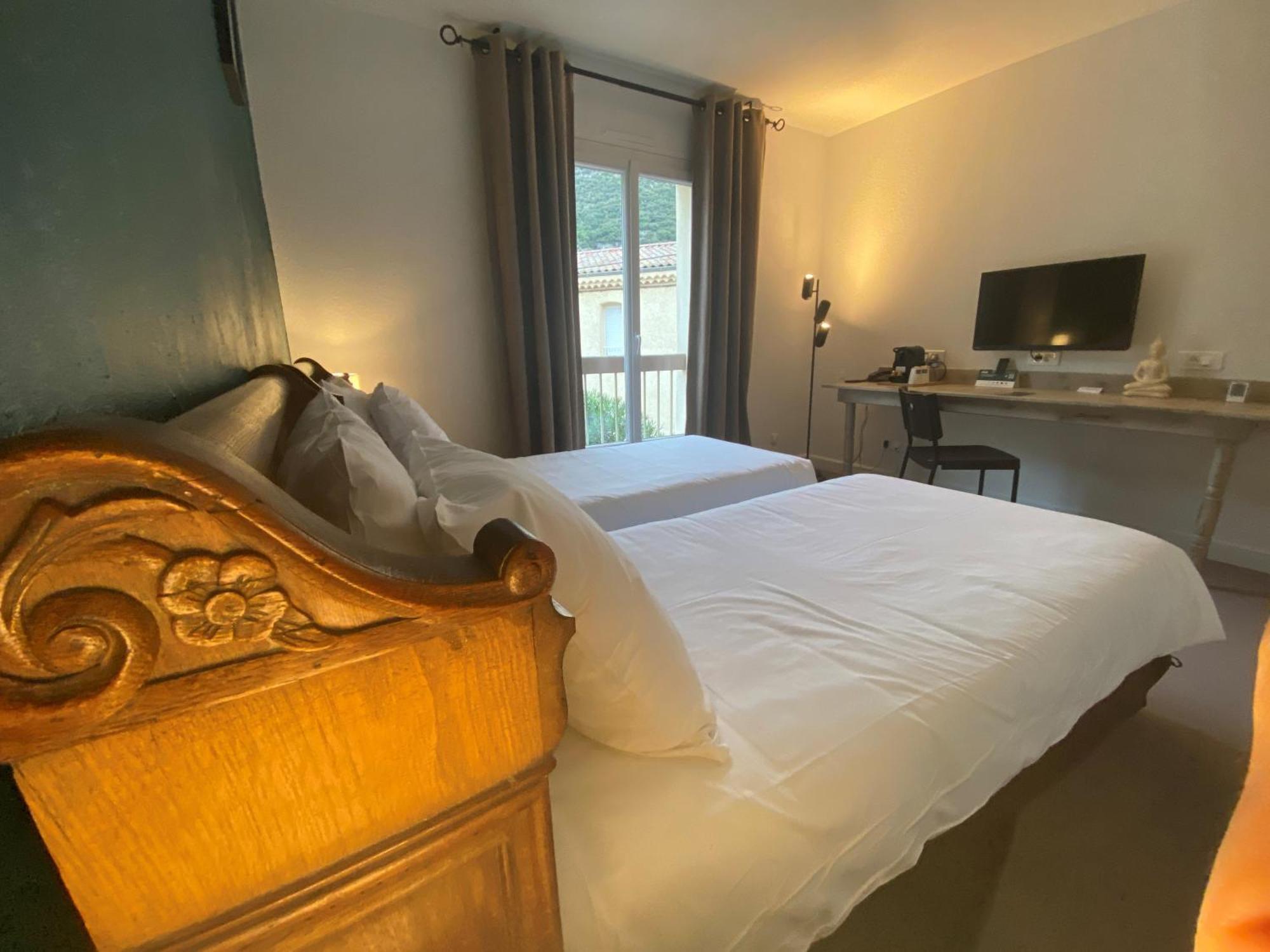 Logis Hotel Medieval, Montelimar Nord Rochemaure Kültér fotó